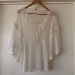 Free people white top